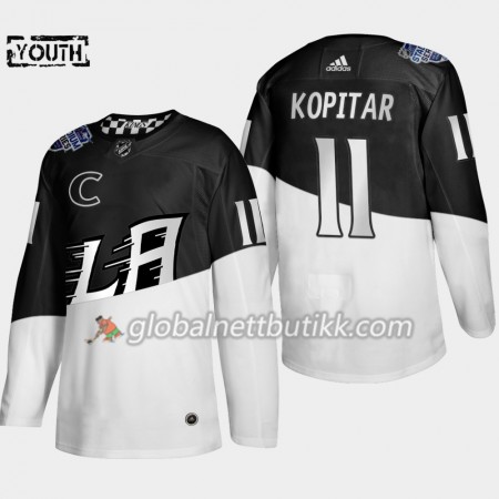 Los Angeles Kings Hockeydrakt Anze Kopitar 11 Adidas 2020 Stadium Series Authentic - Barn